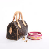 Louis Vuitton Speedy Bandouliere 20 Handbag Monogram Fuchsia