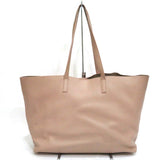 Saint Laurent- Leather Tote Bag With B Rank Pink Pouch