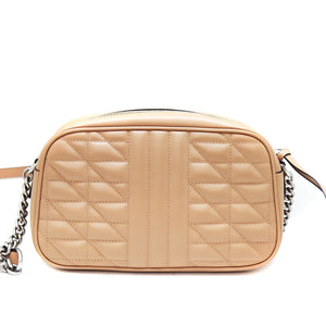 Gucci GG Marmont Shoulder Bag Leather Light Brown