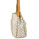 Louis Vuitton Galliera PM Shoulder Bag Damier Azur Ivory