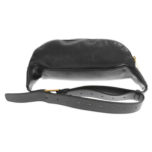 Saint Laurent- Paris Saint Laurent Logo Body Bag Waist Bag Black