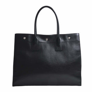 Saint Laurent- Rive Gauche Small Tote Bag Black