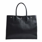 Saint Laurent- Rive Gauche Small Tote Bag Black