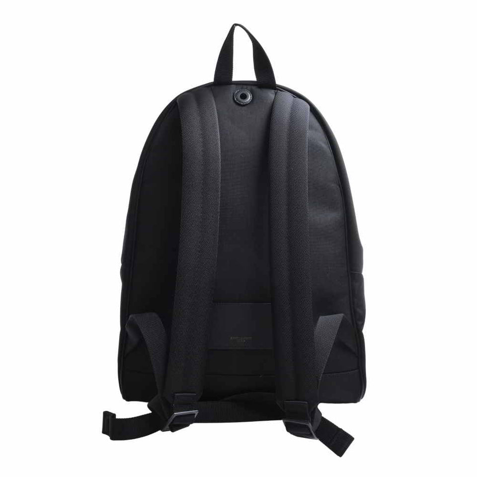 Saint Laurent- Nylon Backpack Rucksack Black