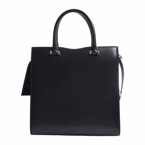 Saint Laurent- Leather Small 2way Handbag Black