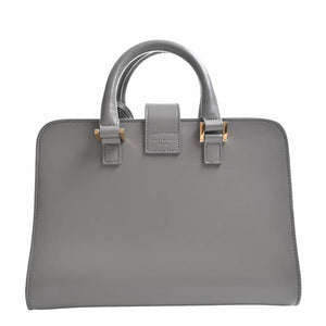 Saint Laurent- Leather Baby Cabas 2way Handbag Gray