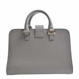 Saint Laurent- Leather Baby Cabas 2way Handbag Gray
