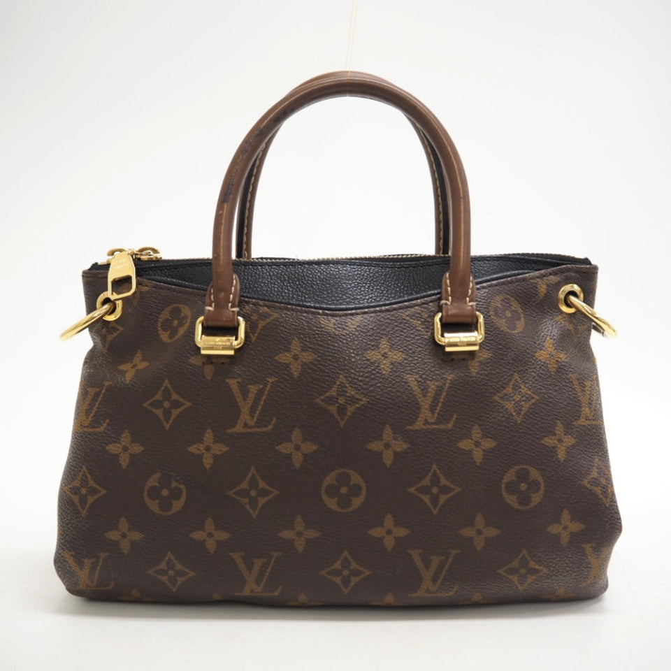 Louis Vuitton Pallas BB Monogram Shoulder Bag Brown