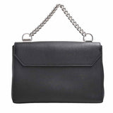 Louis Vuitton Leather LockMe Chain Shoulder Bag Noir Black