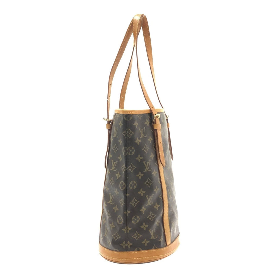 Louis Vuitton Bucket GM Shoulder Bag Monogram Canvas