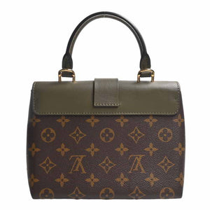 Louis Vuitton Monogram Locky BB Handbag Brown Khaki