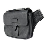 Louis Vuitton S Lock Sling Bag Monogram Waist Bag Taurillon Leather Noir
