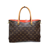 Louis Vuitton Pallas Brown Monogram Handbag
