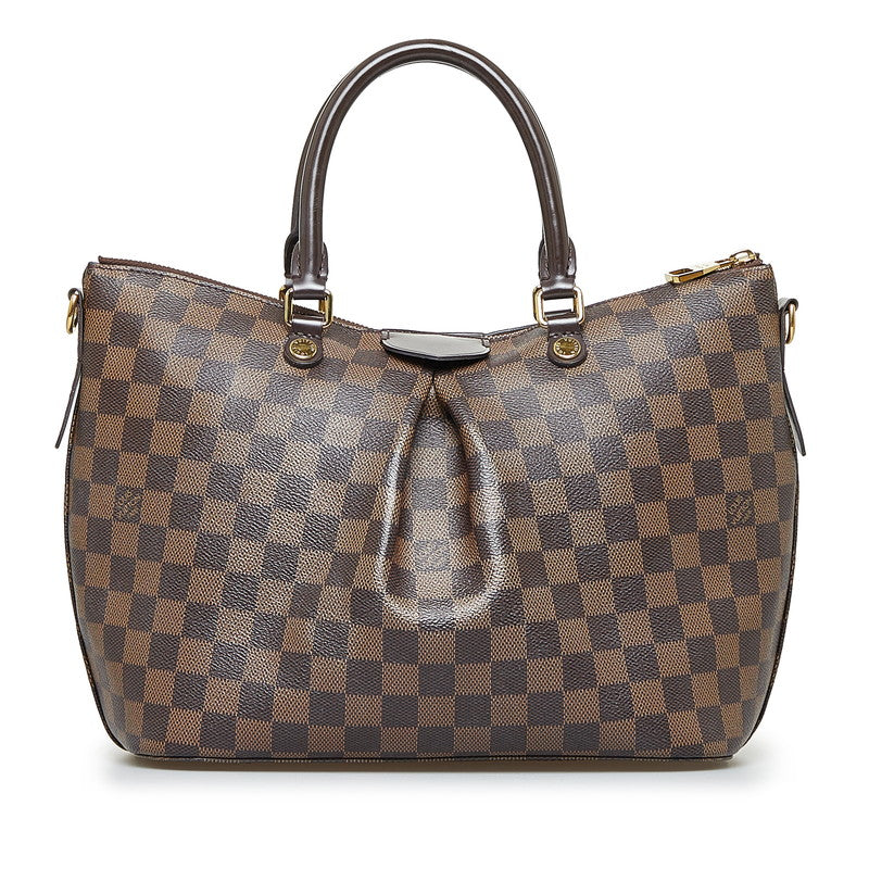 Louis Vuitton Damier Sienna MM Shoulder Bag 2WAY Brown