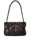 Saint Laurent- Loulou Puffer Small Leather Shoulder Bag Women's