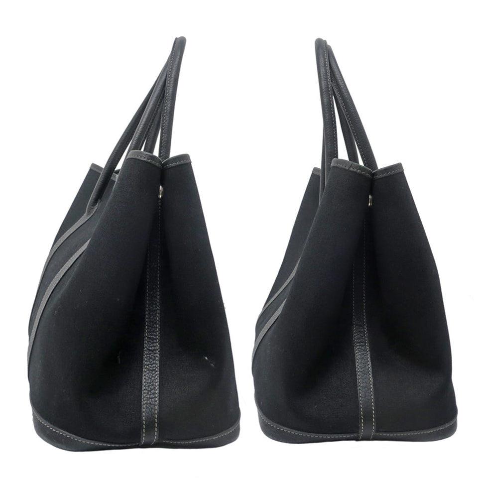 Hermes Garden Party PM Handbag Black