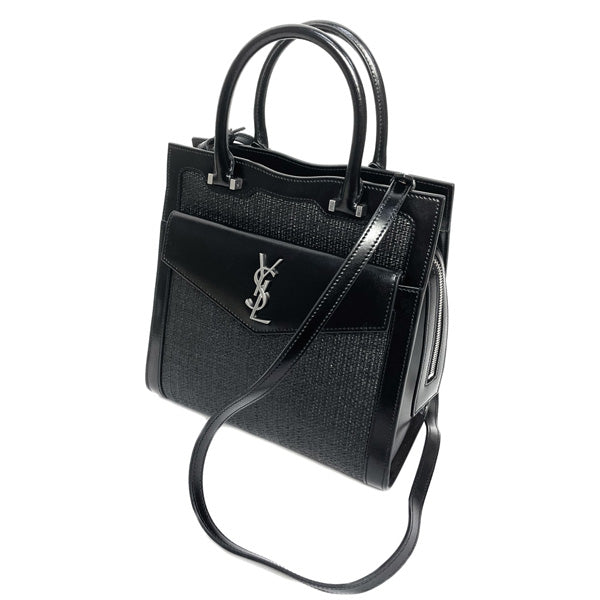 Saint Laurent- Handbag Paris Black