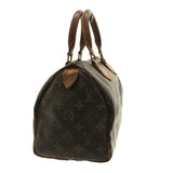 Louis Vuitton Speedy 25 Handbag Monogram Canvas