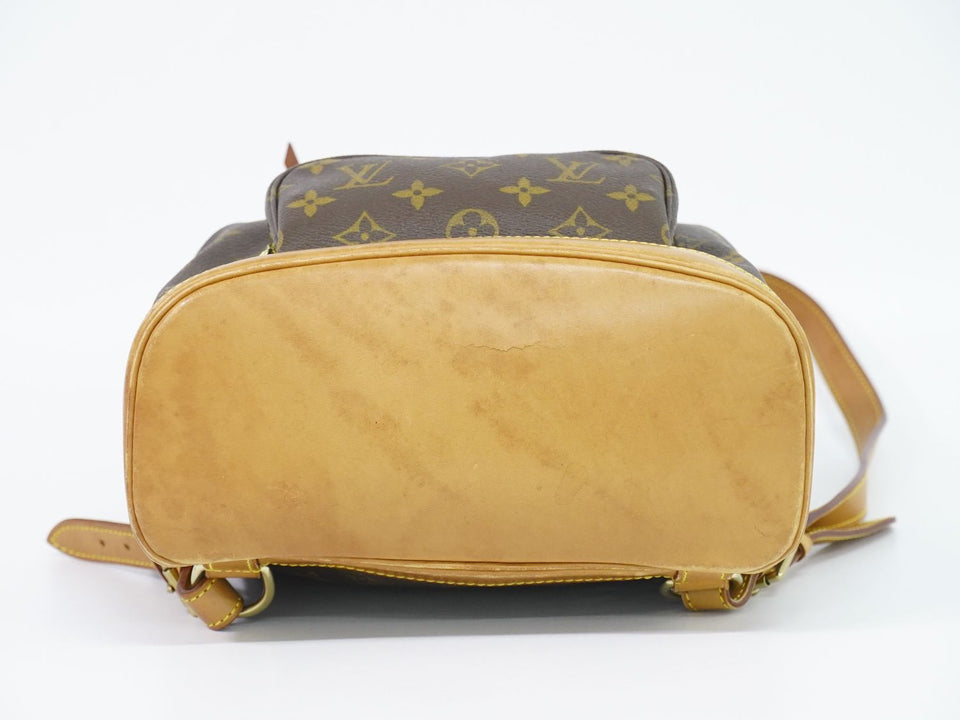 Louis Vuitton Montsouris MM Rucksack Backpack Monogram Brown