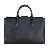 Saint Laurent- Gauche Calf Black Tote Bag