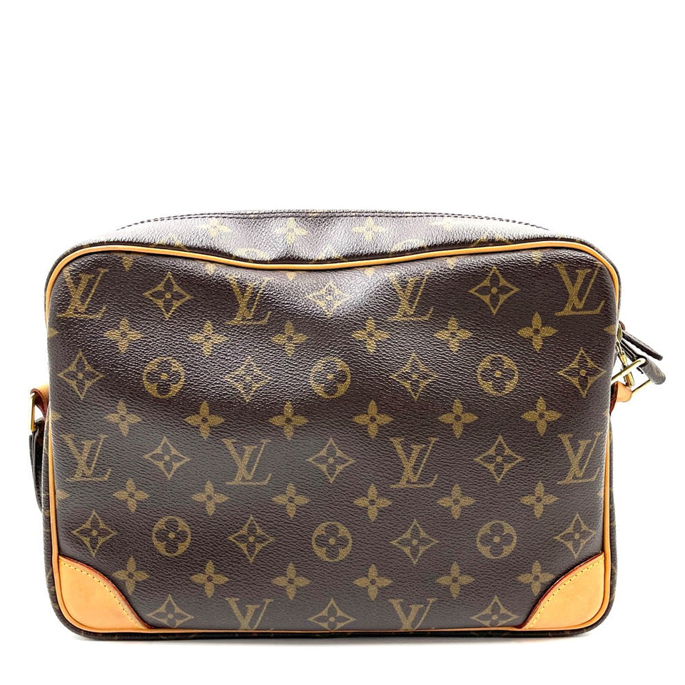 Louis Vuitton Shoulder Bag Monogram Nile 28 NIL Brown
