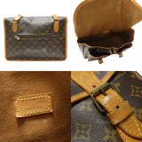 Louis Vuitton Monogram Sack Bass Shoulder Bag Brown