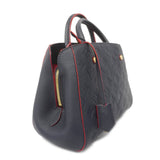 Louis Vuitton Monogram Implant Montaigne BB Marine Rouge