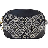 Louis Vuitton Monogram Jacquard Deauville Since 1854 Shoulder Bag Black