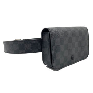 Louis Vuitton Damier Graphite Sun Tulle Pochette Homme Waist Bag Belt Bag