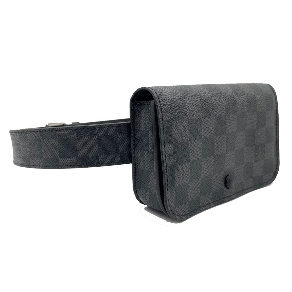 Louis Vuitton Damier Graphite Sun Tulle Pochette Homme Waist Bag Belt Bag