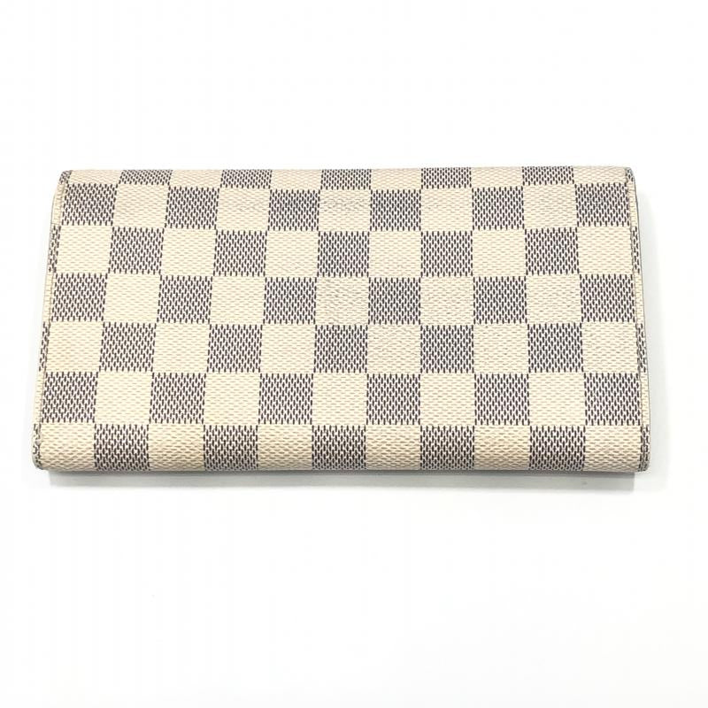 Louis Vuitton Damier Azur Portefeuille Sala Bi-fold Long Wallet