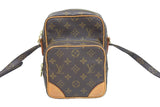 Louis Vuitton Shoulder Bag Amazon Pochette Pvc Leather Brown