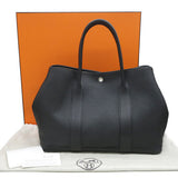 Hermes Garden Party 30 Black Palladium Hardware