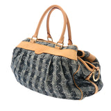 Louis Vuitton Denim Raye Cabas GM Shoulder Bag