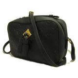 Louis Vuitton Saintonge Shoulder Bag  Monogram Implant Black