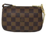 Louis Vuitton Mini Pochette Accessoire  Damier Ebene Brown