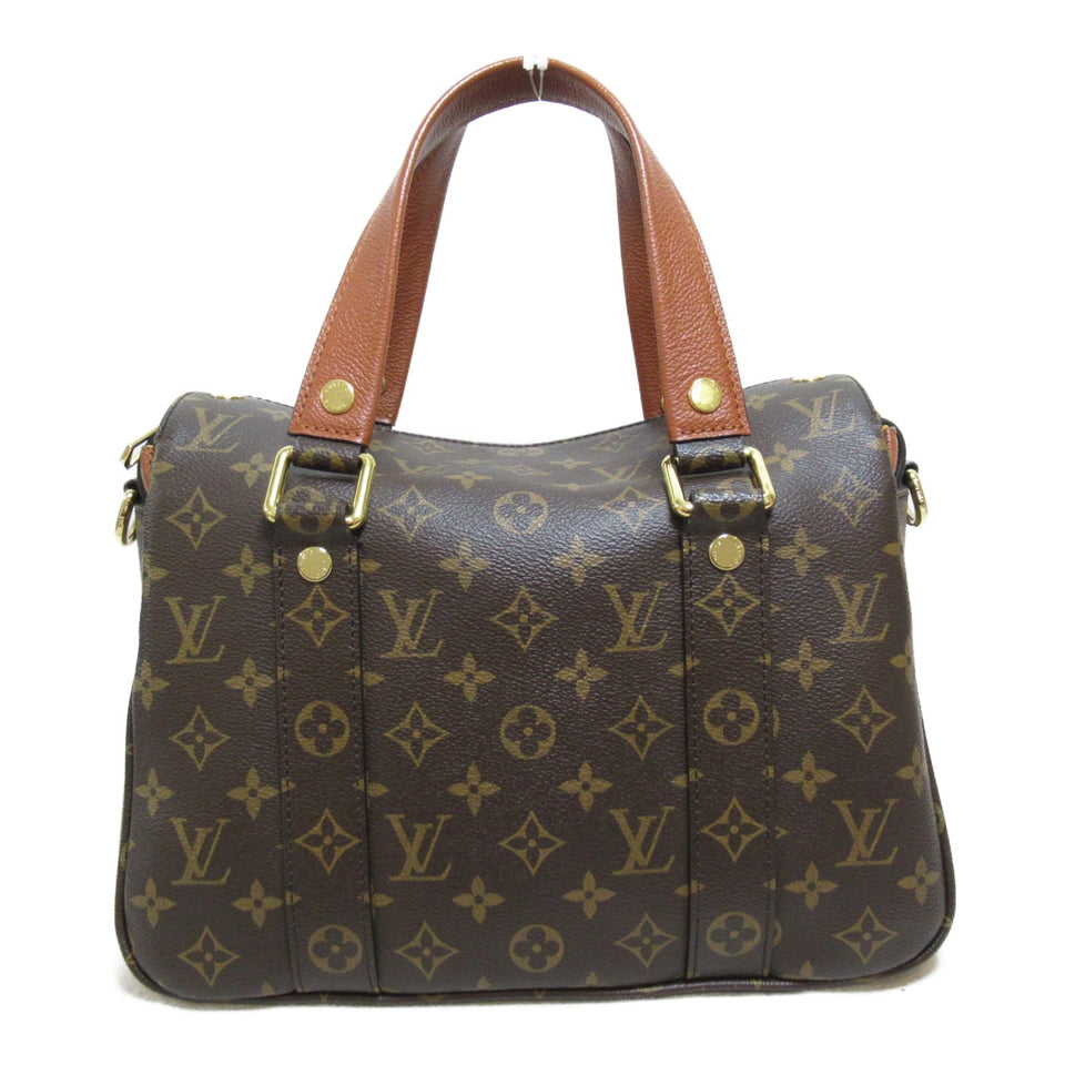 Louis Vuitton Manhattan 2way Handbag Pvc Coated