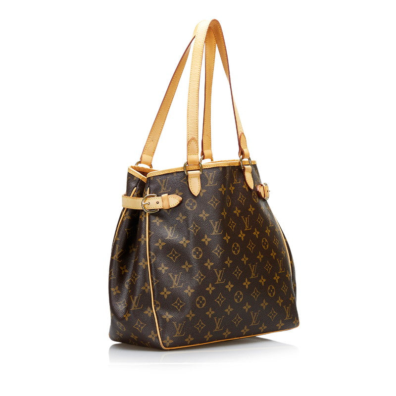 Louis Vuitton Monogram Hippo Piano Tote Bag Brown Leather