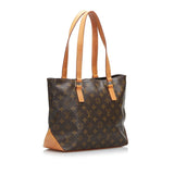 Louis Vuitton Monogram Hippo Piano Tote Bag Brown Leather