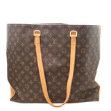 Louis Vuitton Cavalto Tote Bag Monogram Brown