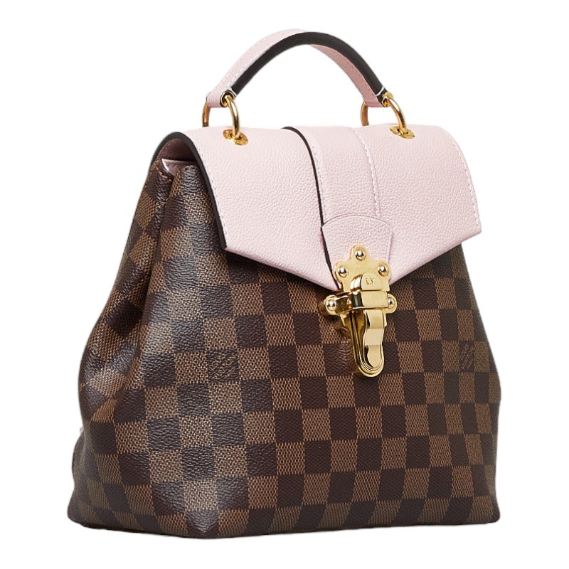 Louis Vuitton Damier Clapton Rucksack Backpack Magnolia Pink PVC Leather
