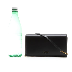 Saint Laurent- Wallet on Chain Black