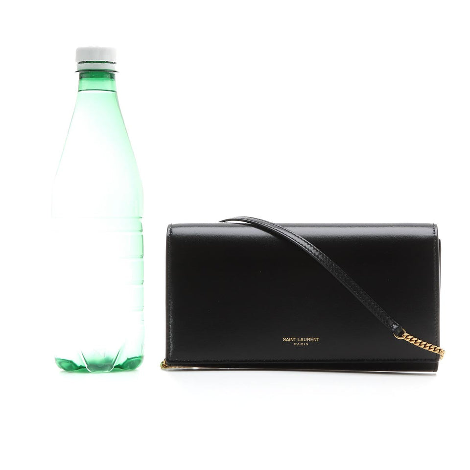 Saint Laurent- Wallet on Chain Black