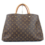 Louis Vuitton Monogram Brown Montaigne GM Handbag Shoulder Bag