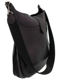 Hermes Evelyn Stamp Shoulder Bag Black