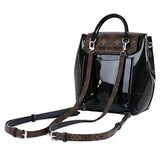 Louis Vuitton Monogram Patent Black Hot Springs Backpack Rucksack