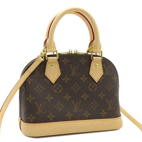 Louis Vuitton 2WAY Bag Alma BB Monogram Brown