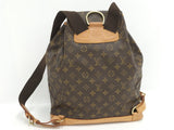 Louis Vuitton Backpack Rucksack Monsouris MM Monogram