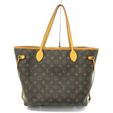 Louis Vuitton Monogram Neverfull MM Tote Bag With Pouch