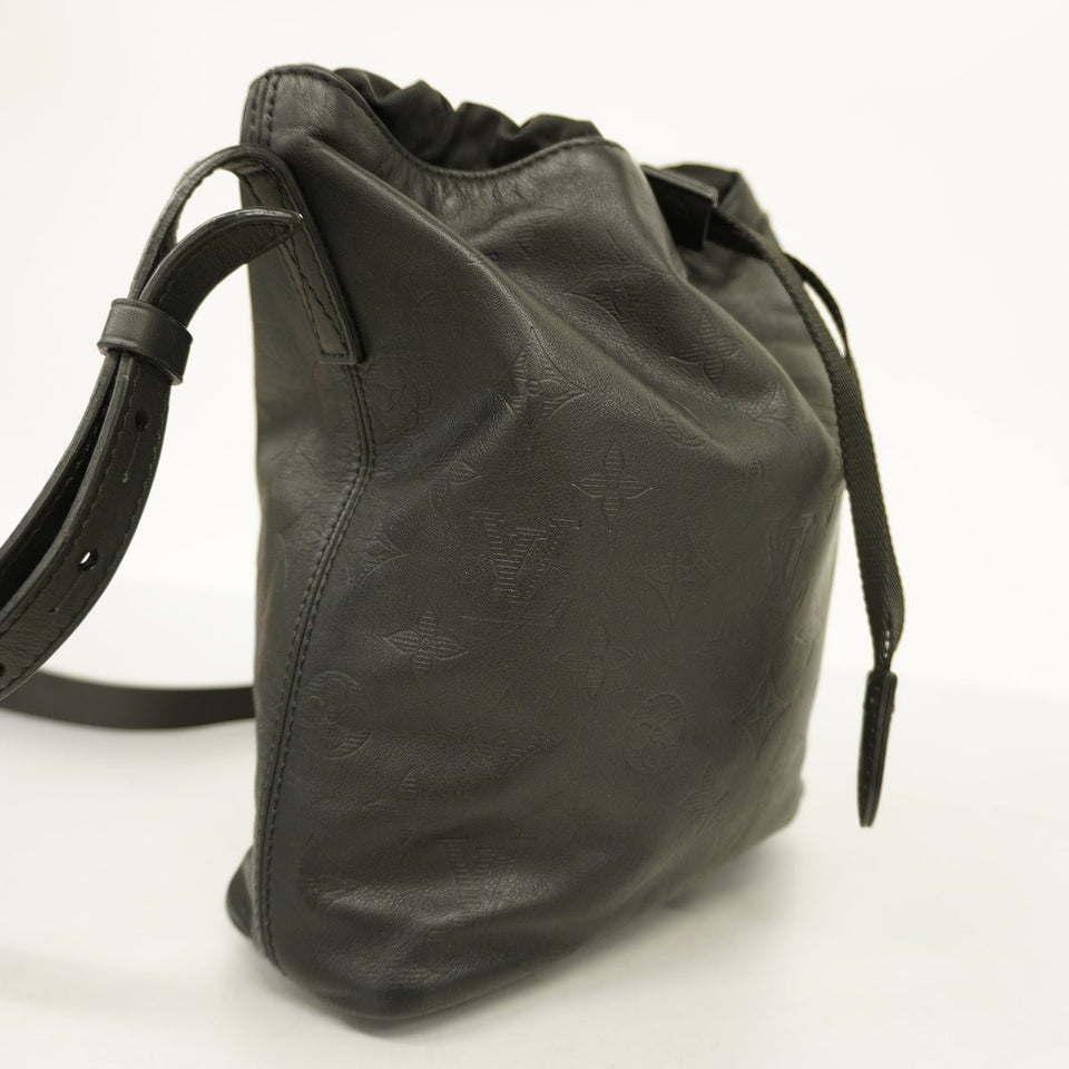 Louis Vuitton Shoulder Bag Monogram Shadow Nano Bag Noir